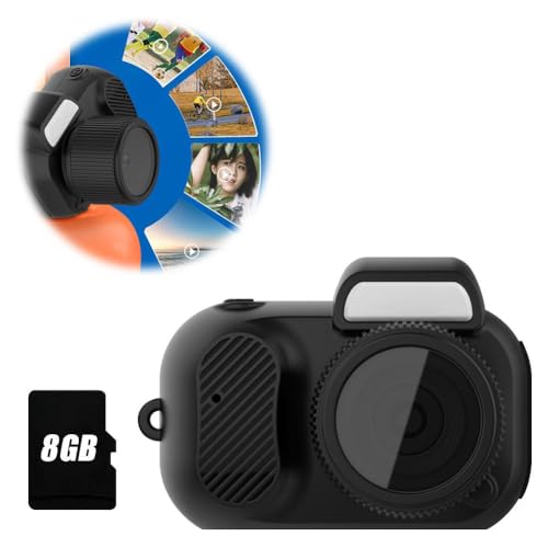 Llavero de cámara portátil Mini HD con lente de grado para amigos, simple disparo, regalo de fotografía, cámara angular, cumpleaños, T4H2, 160 usos