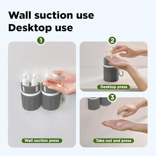 Image of YOTIME 4in1 Travel Dispenser Bottle, TSA Approved Travel Size Containers