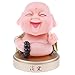 Buddha modello solare Bobblehead figure per auto cruscotto decorazioni automatiche, scuotendo i giocattoli della testa calma, come descritto durevole e utile