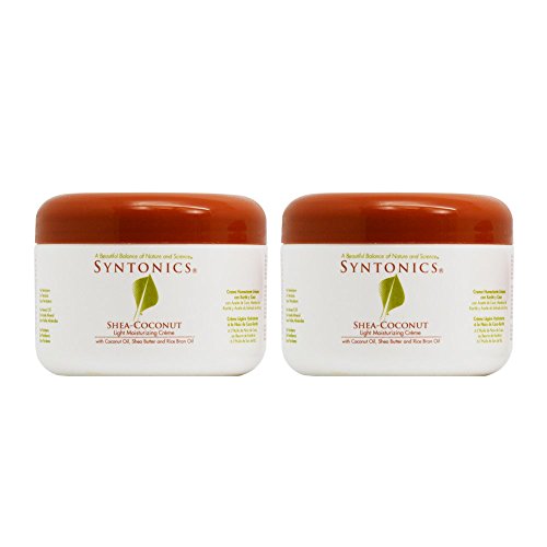 Syntonics Shea-Coconut Light Moisturizing Creme 8oz"Pack of 2"