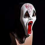 2 Piezas Halloween Terror M¨¢Scaras,M¨¢scara de Halloween Esqueleto Barbilla M¨¢scara para Carnaval,para Halloween Cosplay Grimace Festival Fiesta Show Mascarada,Unisex Talla ¨²nica