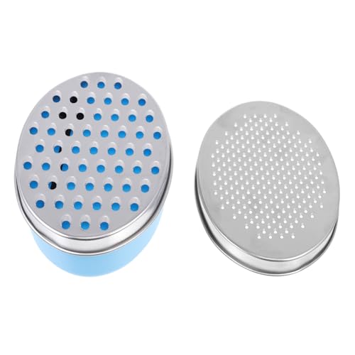 HEALLILY 2 Pcs Stainless Steel Cheese Slicer Auto Cheese Grater Handle Plastic Handheld Kitchen Tool