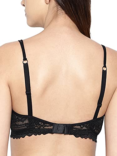 Image of Clovia Polyamide Women's Padded Non-Wired Full Cup Animal Print T-Shirt Bra