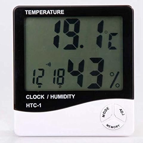 SupplyEU LCD Temperature and Humidity Meter Cover