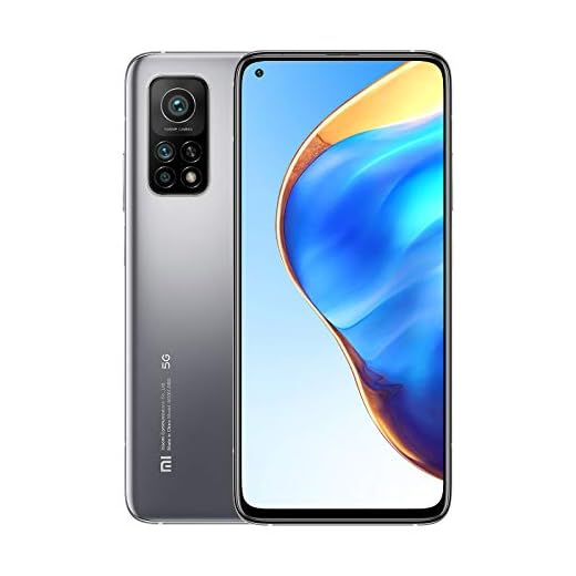 XIAOMI Mi 10T Pro Teléfono 8 GB RAM + 128 GB ROM, 6,67 Zoll Dot Display, Snapdragon 865 Octa-Core-Prozessor, 20 MP vorne und 108 MP + 13 MP + 5 MP AI Dreifachkamera hinten, Weltversion (Mondsilber)