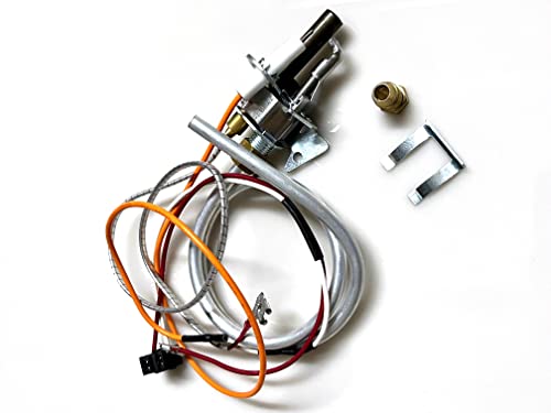 Natural Gas Thermopile Assembly 100112330 Water Heater Pilot Assembly For Reliance, State, A.O. Smith, American Branded Heaters,Replace 9007876 9007877 4067826 Natural Gas Thermopile Assembly 100112330 Water Heater Pilot Assembly For Reliance, State, A.O. Smith, American Branded Heaters,Replace 9007876 9007877 4067826