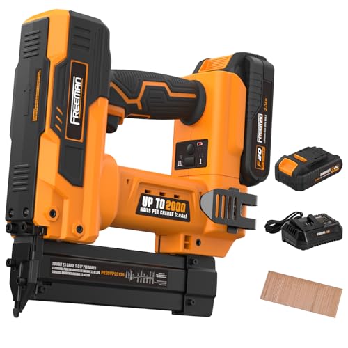 Freeman PE20VP23138 20 Volt Cordless 23-Gauge 1-3/8