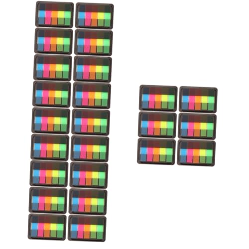 Marqueurs de pages adhésifs OSALADI index multicolores pour l'organisation de bureau