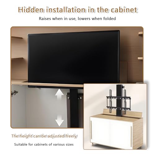 Soporte de TV motorizado ajustable con control remoto miniatura 4
