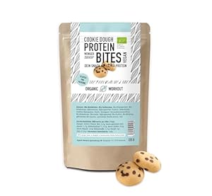 Organic Workout Cookie Dough Protein Bites
