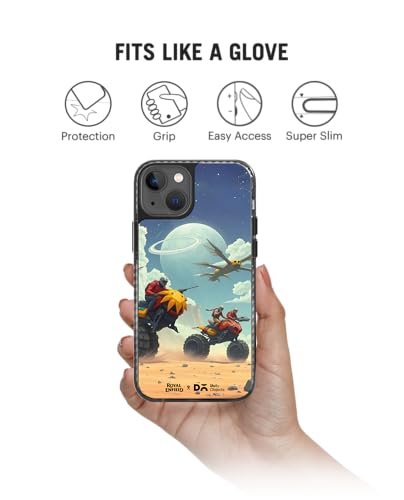 Image of DailyObjects Uprising Stride 2.0 Magnetic Case Cover Compatible with iPhone 15 | Wireless Charging Slim Back Cover | 2 Layer Edge Protection & Shockproof