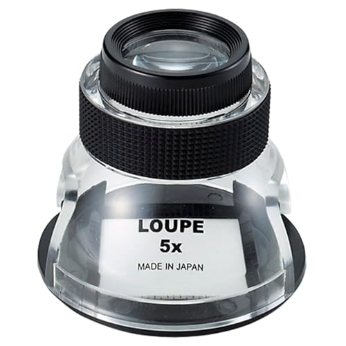 池田レンズ工業 虫眼鏡 デスクルーペ SL-5 5倍 30mm