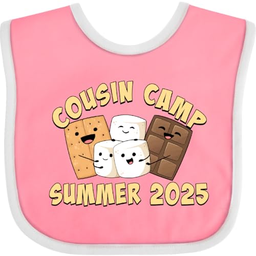 inktastic Cousin Camp Summer 2025 Baby Bib