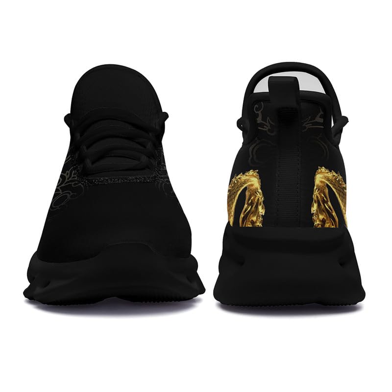 Mens Dragon Running Shoes Breathable Cushion Non Slip Outdoor Sports Walking Sneaker Tennis Jogging Training Tennis Shoes2