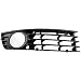 DAT AUTO PARTS Bumper Cover Outer Grille Replacement for 02-05 Audi A4 Type 1 Black Front Right Passenger Side AU1039102