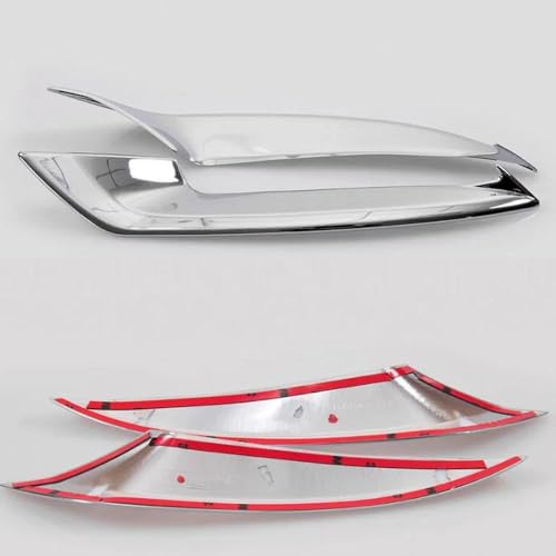 Embellecedor cromado para faros antiniebla de coche Lexus NX 2015-2016 6