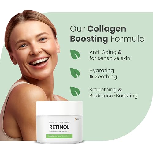 Swedish Nutra Anti-Ageing Retinol Night Cream, 50 ml, 50 ml (Pack of 1) - Image 3