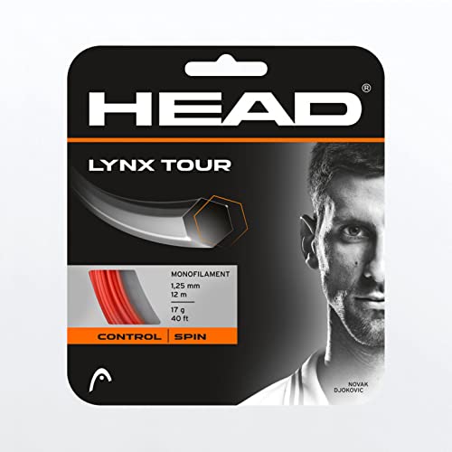 HEAD Lynx Tour Monofilament Monofilament Tennis String Set Mulitpacks (2-4-6-8-Packs)