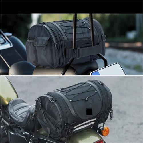 Sacs de rangement pour casque de moto avec fixation selle - 4