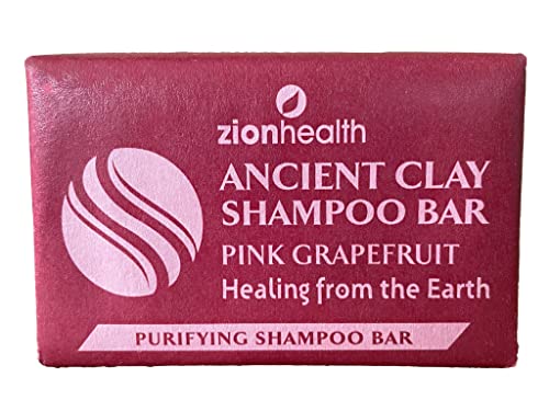Zion Health Ancient Clay Shampoo Bar 6 oz Pink Grapefruit image 5
