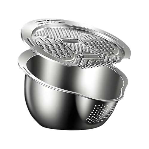 Riser | Colino multifunzionale in acciaio per cucina, da cucina per preparare sushi chinoa, pasta, insalate e verdure