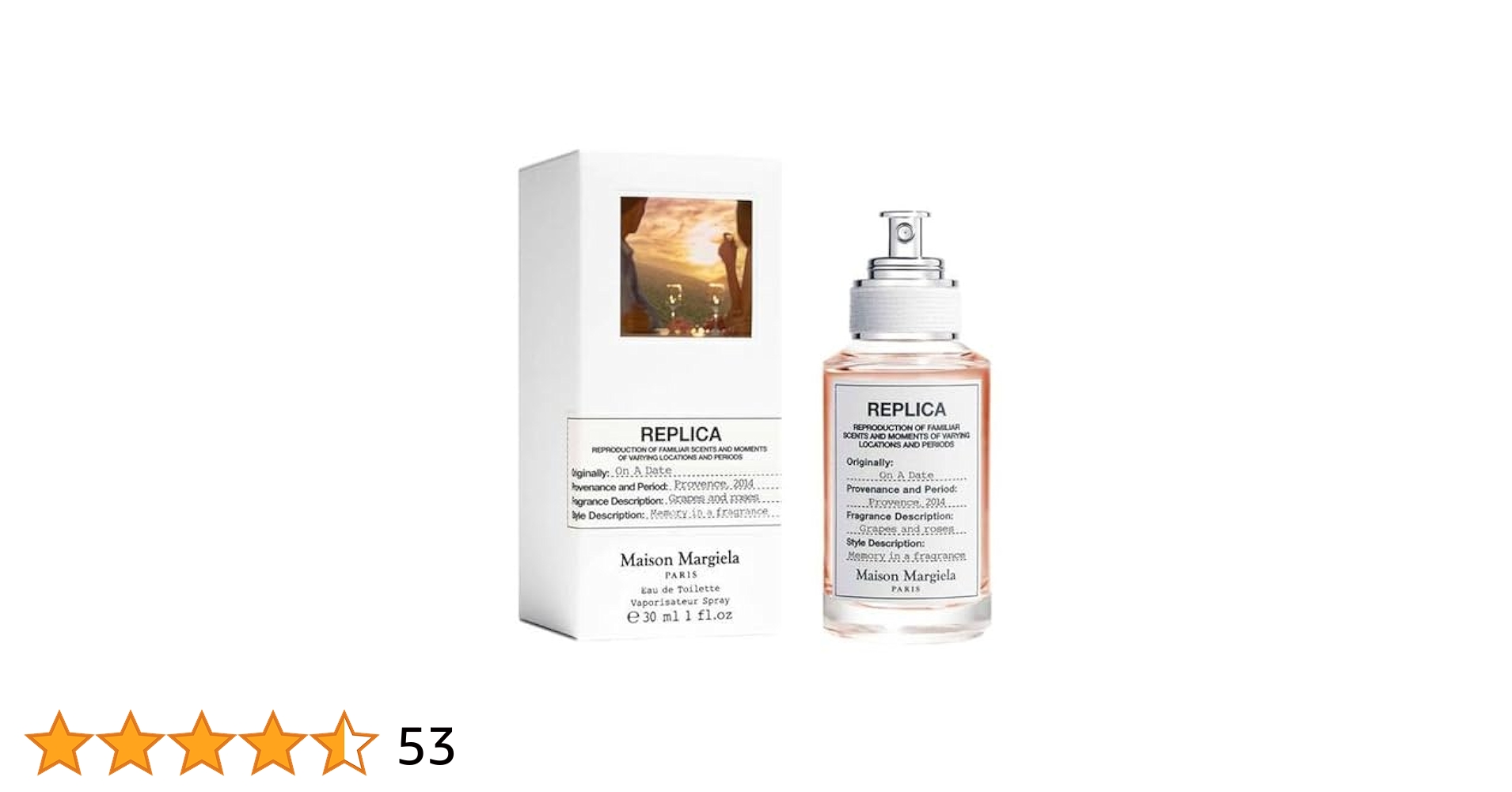 Maison Margiela REPLICA 30mL オンアデート Maison Margiela Replica On A Date Eau de Toilette 30ml