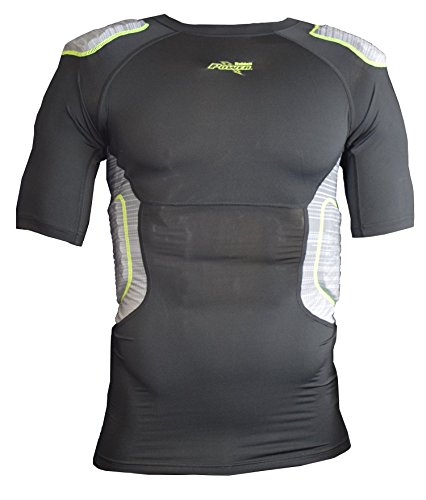 Power Amp Integrated Shirt (Adult & Youth), Black , Adult Large