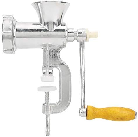Miniatura 8 de Picadora de carne, multifunción de aleación de aluminio manual molinillo de carne especia pimienta máquina de molienda herramientas de cocina