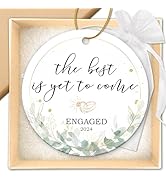 ZAGKOO Engagement Gifts for Couples - Gifts for Newly Engaged Couples - Engagement Gift for Her, ...
