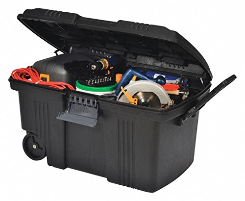 22-1/2" Mobile Work Box, Black