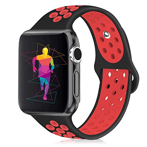 Runostrich コンパチブル Apple Watch 38MM/40MM スポーツバンド 交換バンド 対応 アップルウォッチ Apple iWatch Series 6/5/4/3/2/1