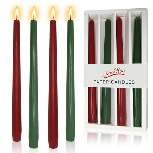 Bougies parfumées de Noël NJAO HOO pour illuminer vos dîners de vacances en famille