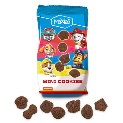 iChuches | Mini Cookies Niños Sabor Cacao | Pack 12U x 100 g (Patrulla Canina)