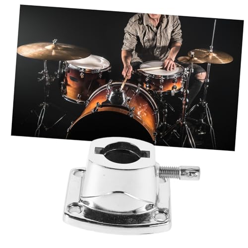 Set de 2 bases para soporte de batería con clamp de metal miniatura 6