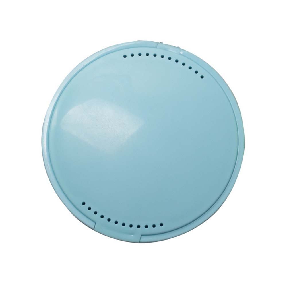 Home Storage Portable Teeth Cleaning Orthodontic Retainer Boxes Teeth Cleaning Container Tooth Storage Box Denture Storage Sky Blue