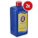 Produktbild Pustefix Nachfüllflasche Midi I 2 x 500 ml Seifenblasenflüssigkeit I Bubbles Made in Germany I Seifenblasen für Hochzeit, Kindergeburtstag, Polterabend I Seifenblasen für Kinder & Erwachsene