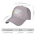 Warning I Break Stuff Baseball Cap Cowboy Hat Fashionable for Man Woman Adjustable Gray
