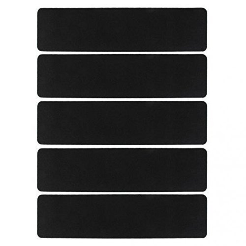 Preisvergleich Produktbild Nopea Antirutschband Anti Rutsch Streifen Rutschschutz Aufkleber Selbstklebend Sticker für Treppen und Bad 1 Stück Schwarz