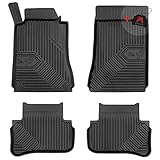 Gummimatten Auto Fussmatte passt für Mercedes C-Klasse W203 2000-2007 Verbessern Sie Ihren Reisekomfort mit Antirutschmatte Auto No.77