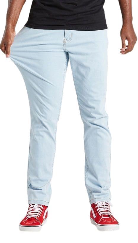 Mugsy Men’s Jeans, Classic Fit, Stretch Denim Jeans for Men, Comfortable, Flexible Pants, True to Size