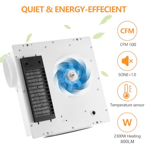 Fegndos Bathroom Exhaust Fan, Heater thumb #1