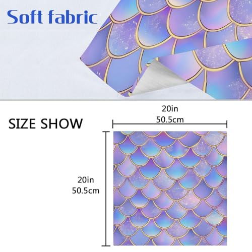 Servilletas de Tela Multicolor de 20x20 pulgadas Pack x6 miniatura 6
