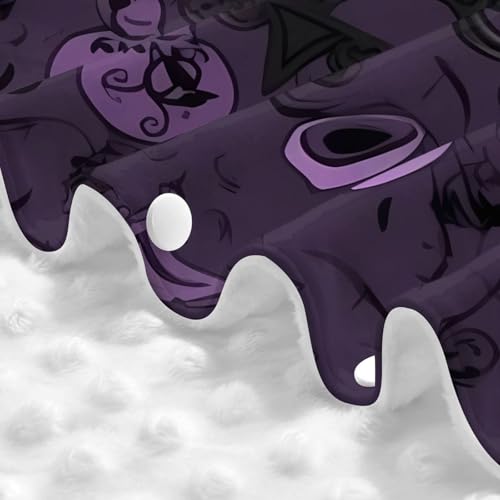Housse de siège auto bébé gothique violette et noire multi-usage