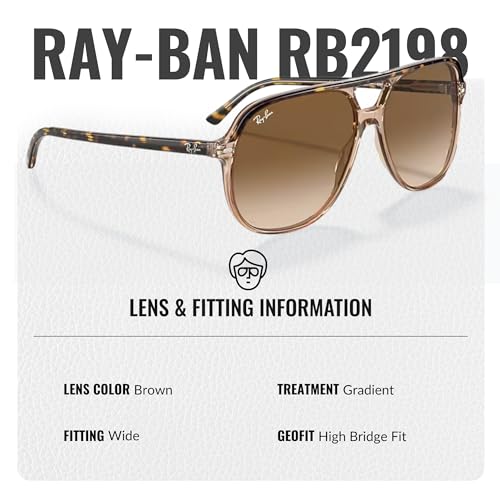 Ray-Ban RB2198 BILL Square Shaped Sunglasses for Men & Women with Official RAYBAN Eyewear Kit4