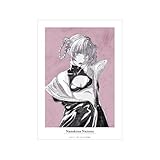 TVアニメ『よふかしのうた Season2』 七草ナズナ Ani Art BLACK LABEL A3マット加工ポスター