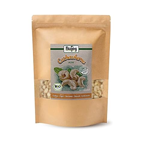 Biojoy BIO-Cashewkerne, ganze Cashew-Nüsse, roh und unbehandelt Cover