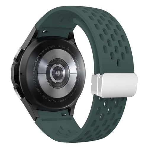 Bracelet silicone sans espaces pour Galaxy Watch 5 Pro et 4 éliminant les frottements au poignet