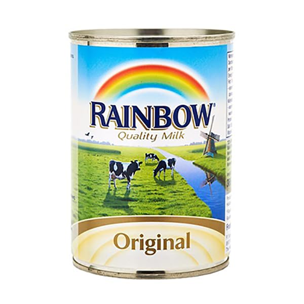 Rainbow Original Evaporated Milk Liquid 385 ml
