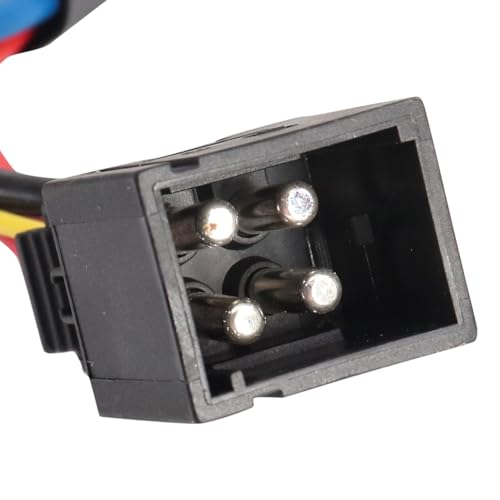 Image of TRQ A /C Heater Blower Motor Resistor with Lead Wire Compatible with Mercedes Benz CL S Class