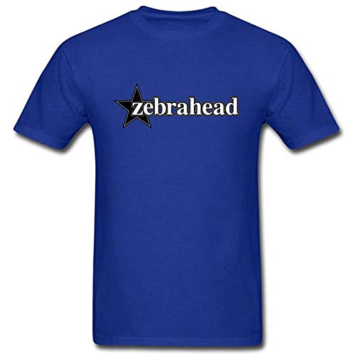 lishen Men's Zebrahead Ali Tabatabaee T Shirt Blue XL